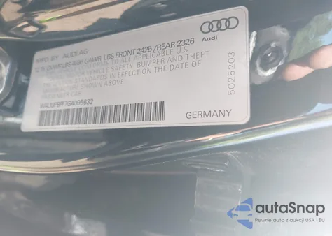 2016 Audi A3 E-Tron 1.4T Premium из США, поврежденный, VIN WAUUPBFF7GA095632